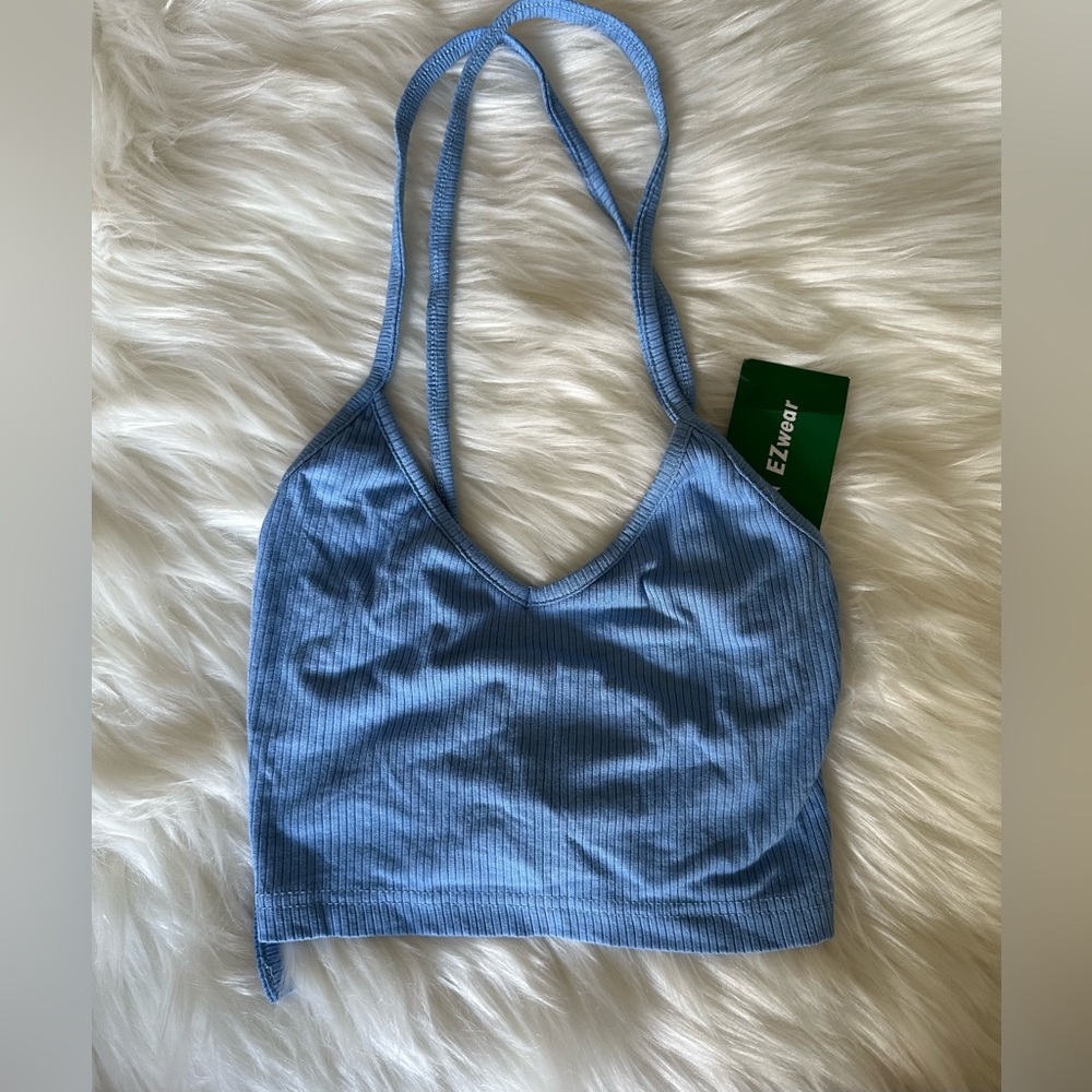 NWT | SHEIN Cropped Top with Open Back